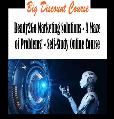 Ready2Go Marketing Solutions - A Maze of Problems! - Self-Study Online Course