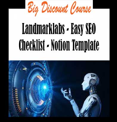 Landmarklabs - Easy SEO Checklist - Notion Template