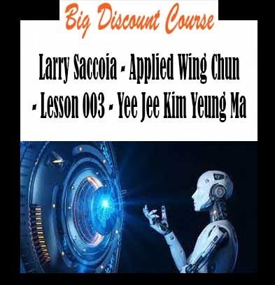 Larry Saccoia - Applied Wing Chun - Lesson 003 - Yee Jee Kim Yeung Ma