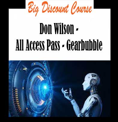 Don Wilson - All Access Pass - Gearbubble